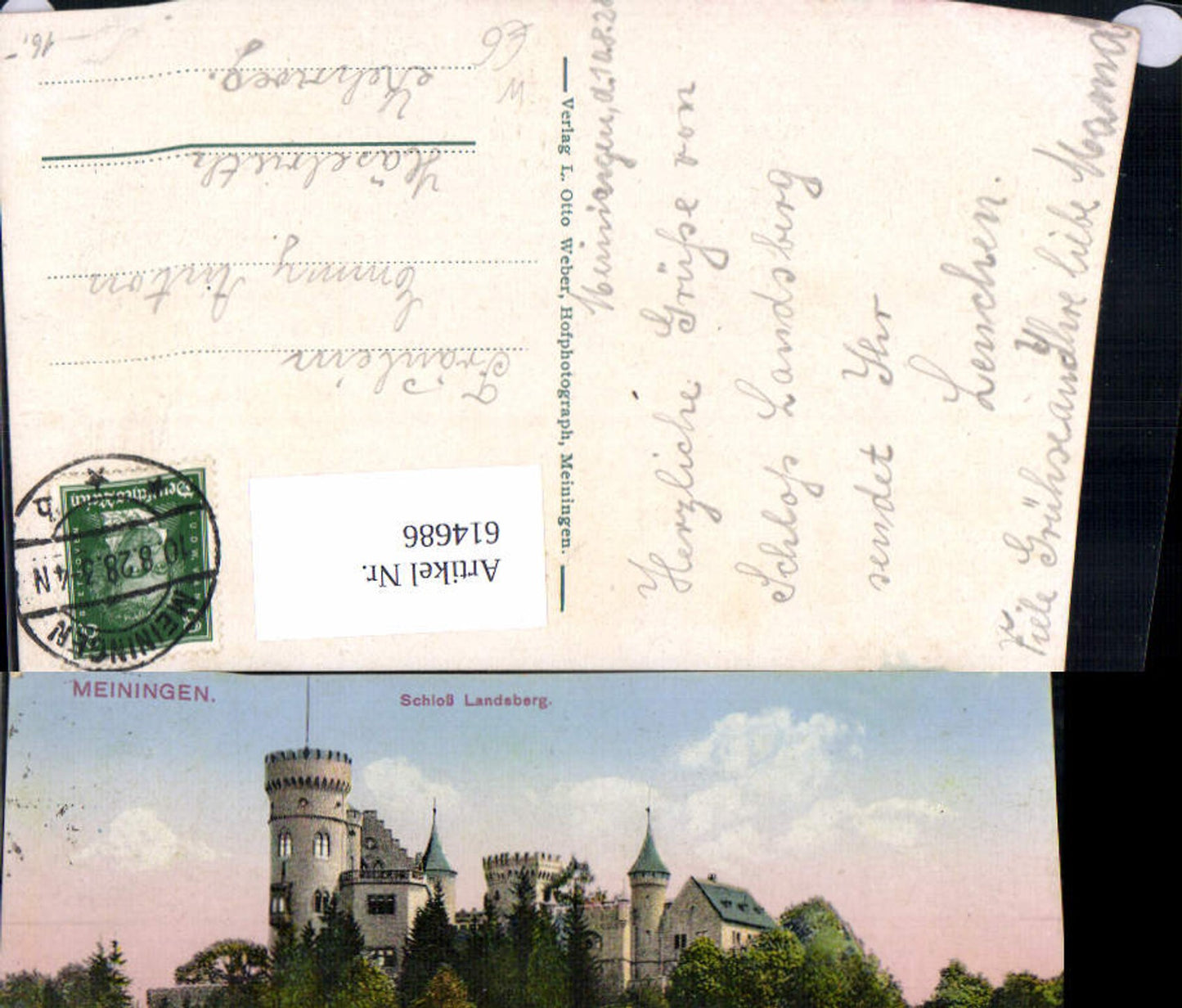 614686, Meiningen, Landsberg Castle, Thuringia