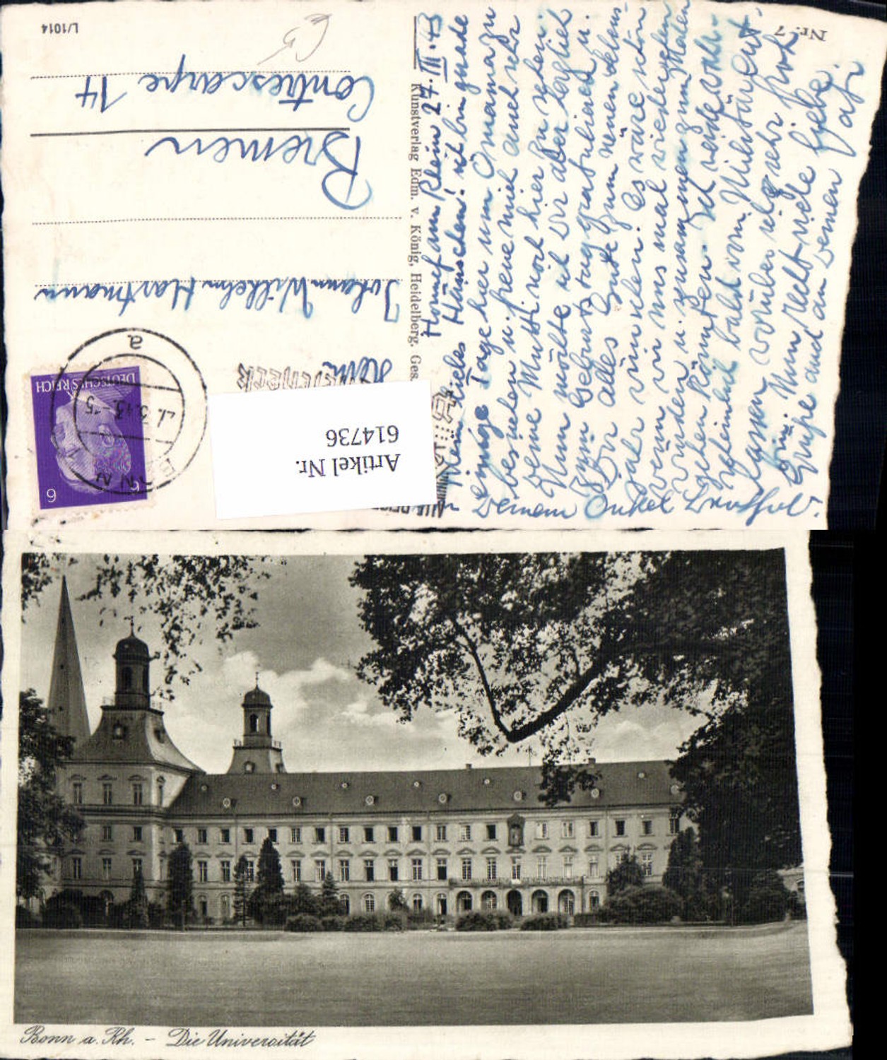 614736,Bonn a. Rhein Universität