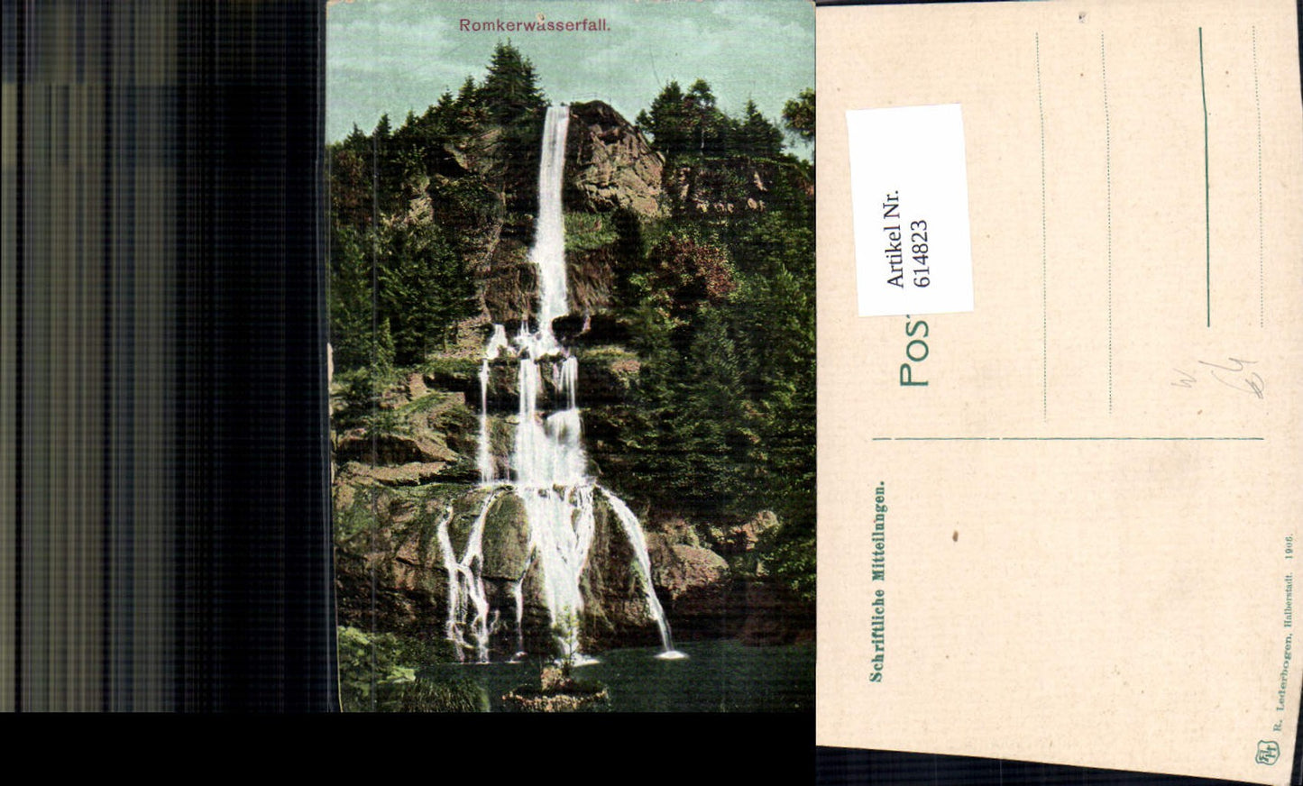 614823,Romkerwasserfall Wasserfall Goslar