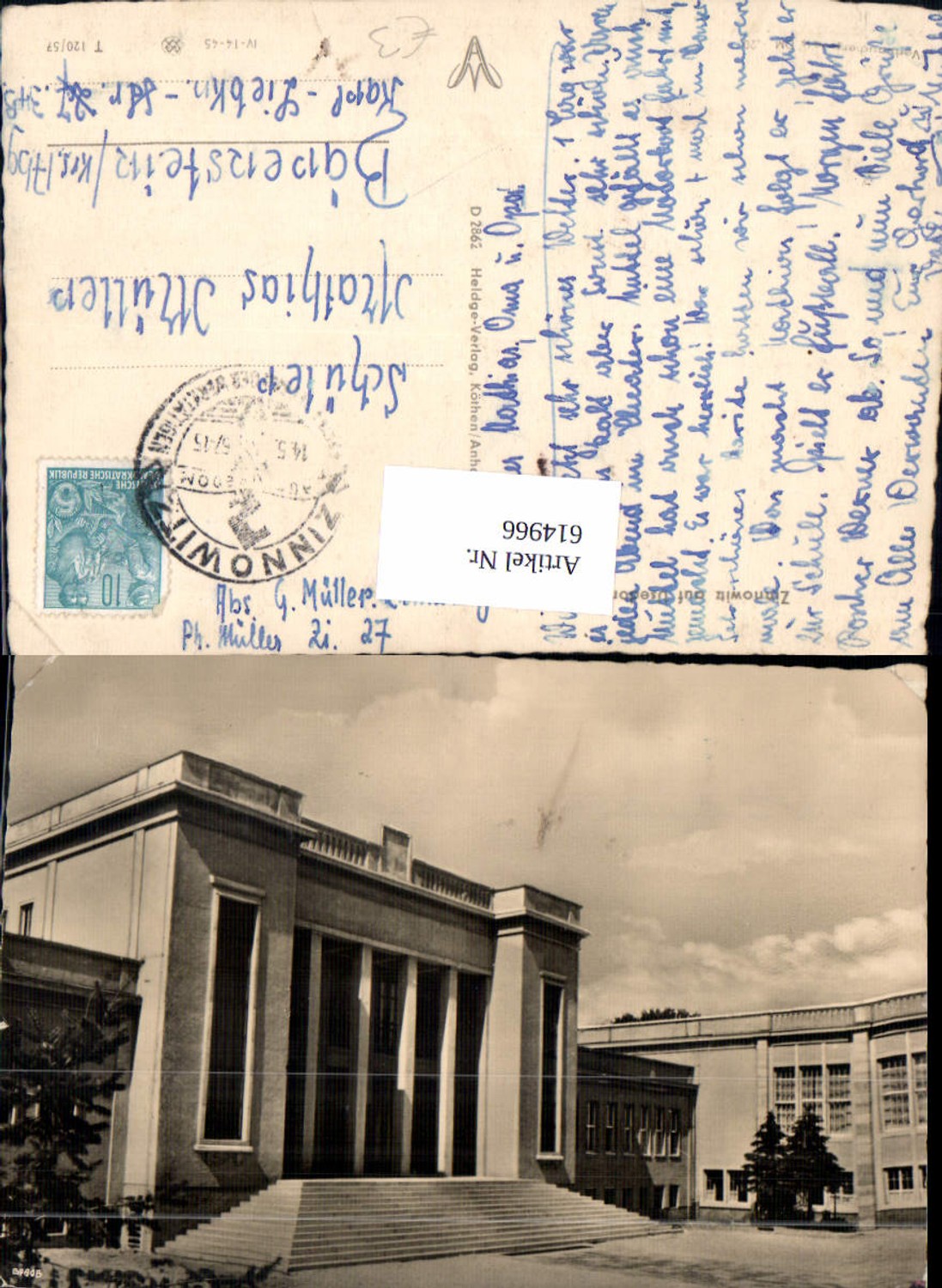 614966,Zinnowitz auf Usedom Gebäude