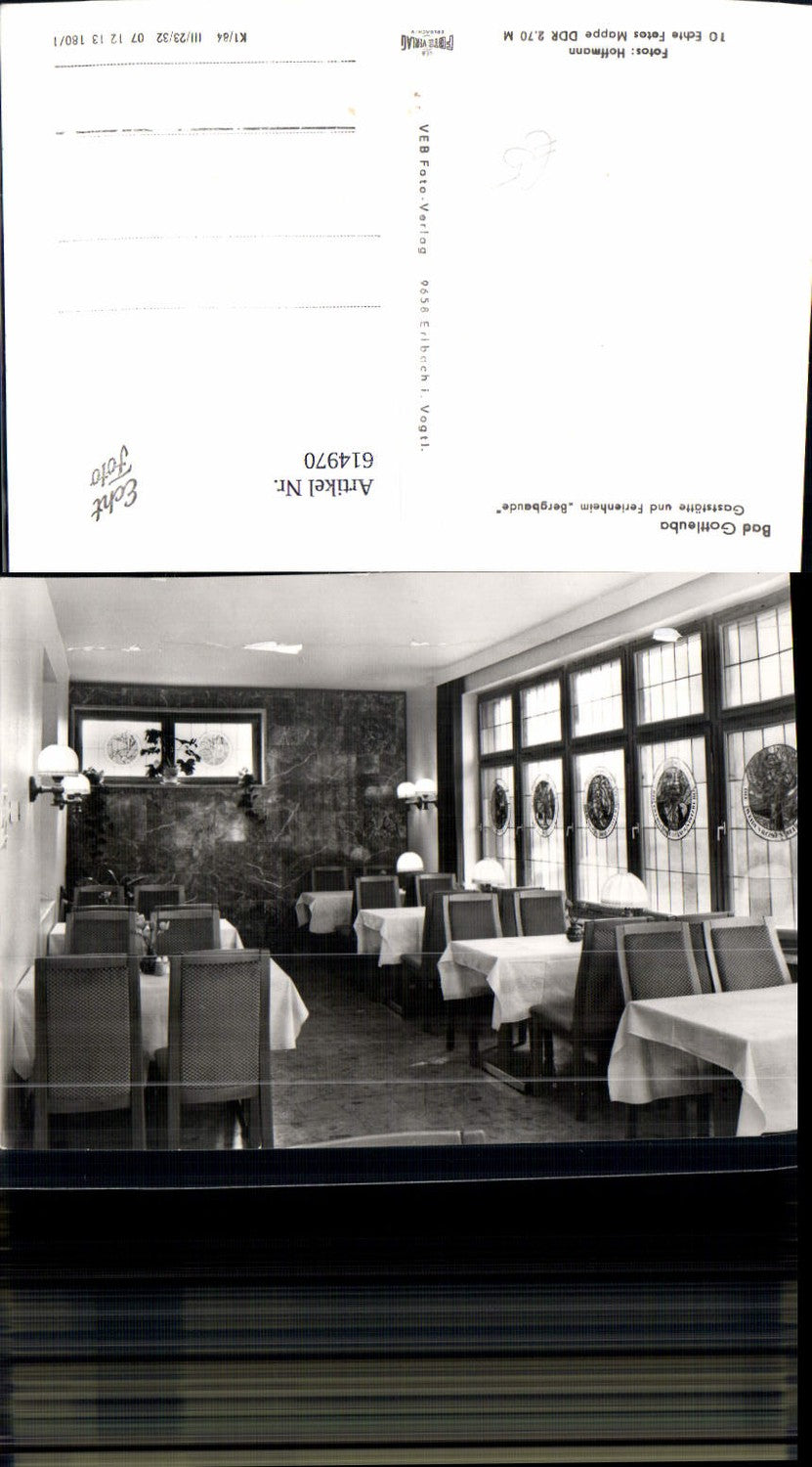 614970,Foto Ak Bad Gottleuba-Berggießhübel Gaststätte u. Ferienheim Bergbaude