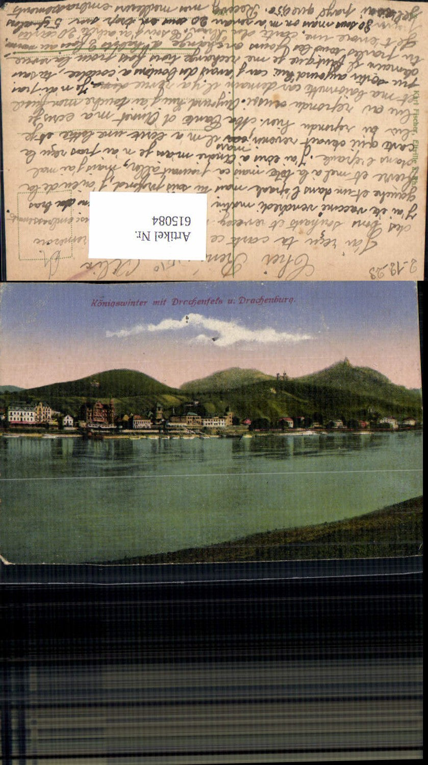 615084,Königswinter m. Drachenfels u. Drachenburg