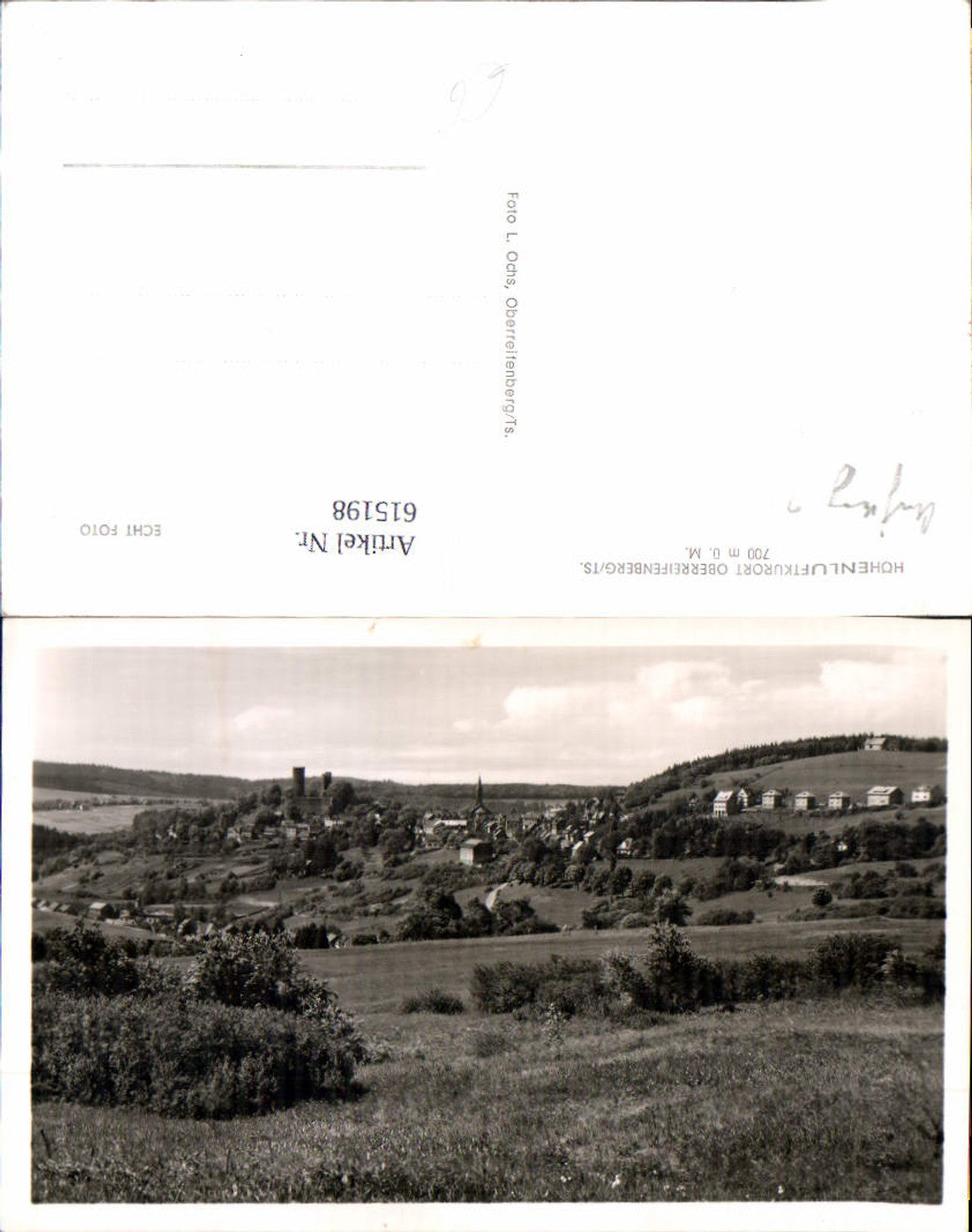 615198,Foto Ak Oberreifenberg Taunus Schmitten Ansicht