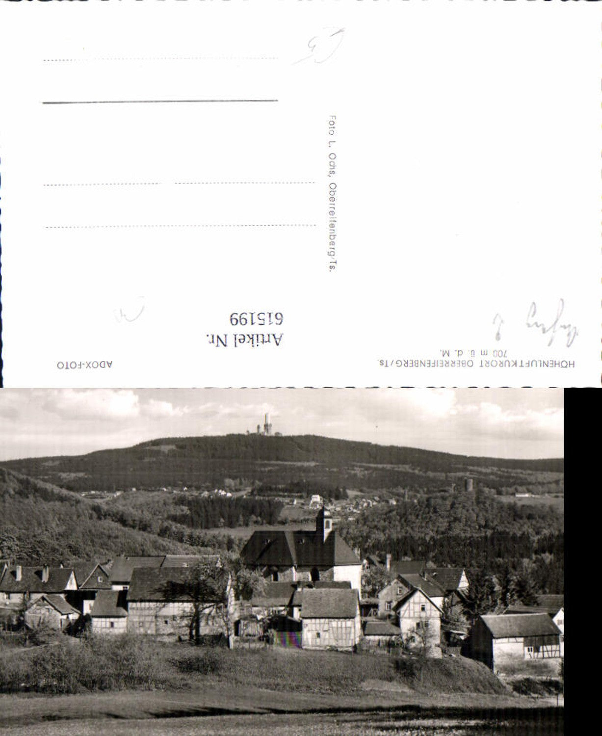 615199,Foto Ak Oberreifenberg Taunus Schmitten Ansicht