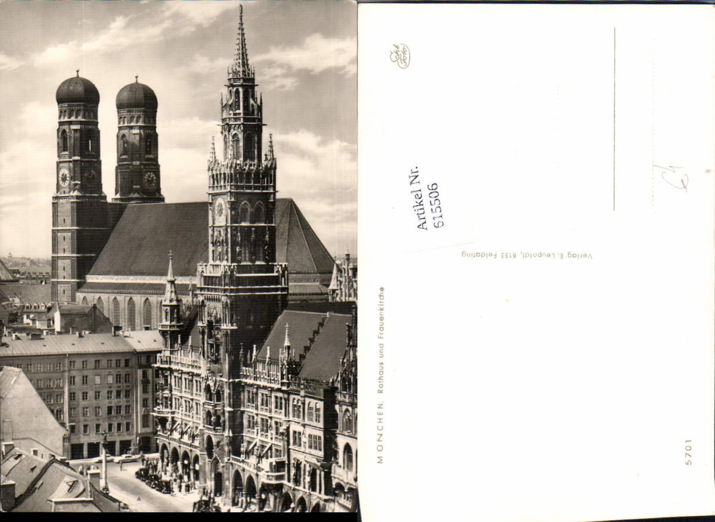 615506, Munich City Hall Frauenkirche