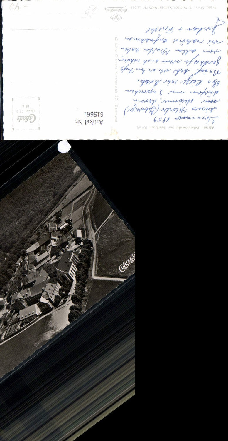 615661,Luftbild Abtei Mariawald b. Heimbach Eifel