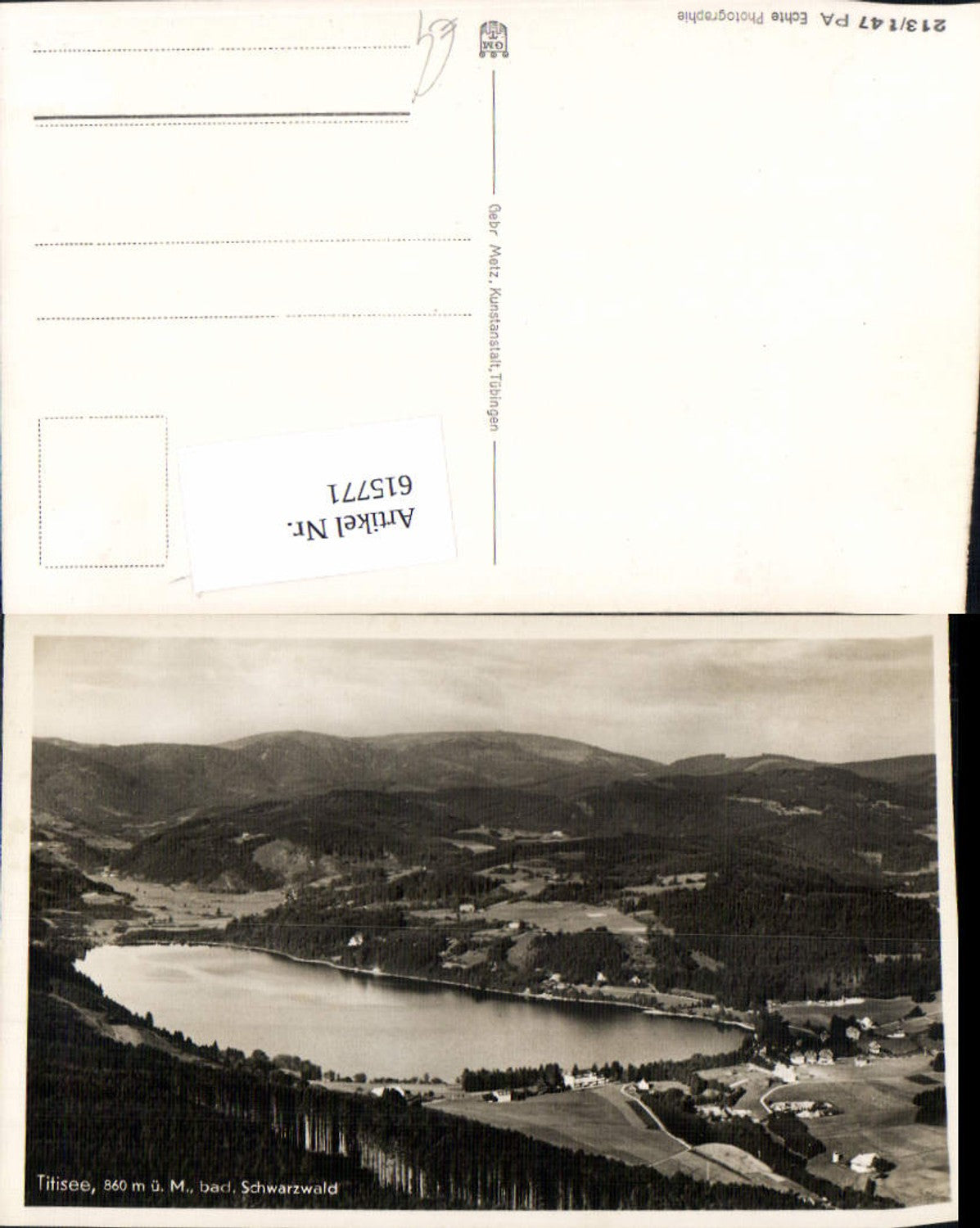 615771,Foto Ak Titisee Titisee-Neustadt Schwarzwald