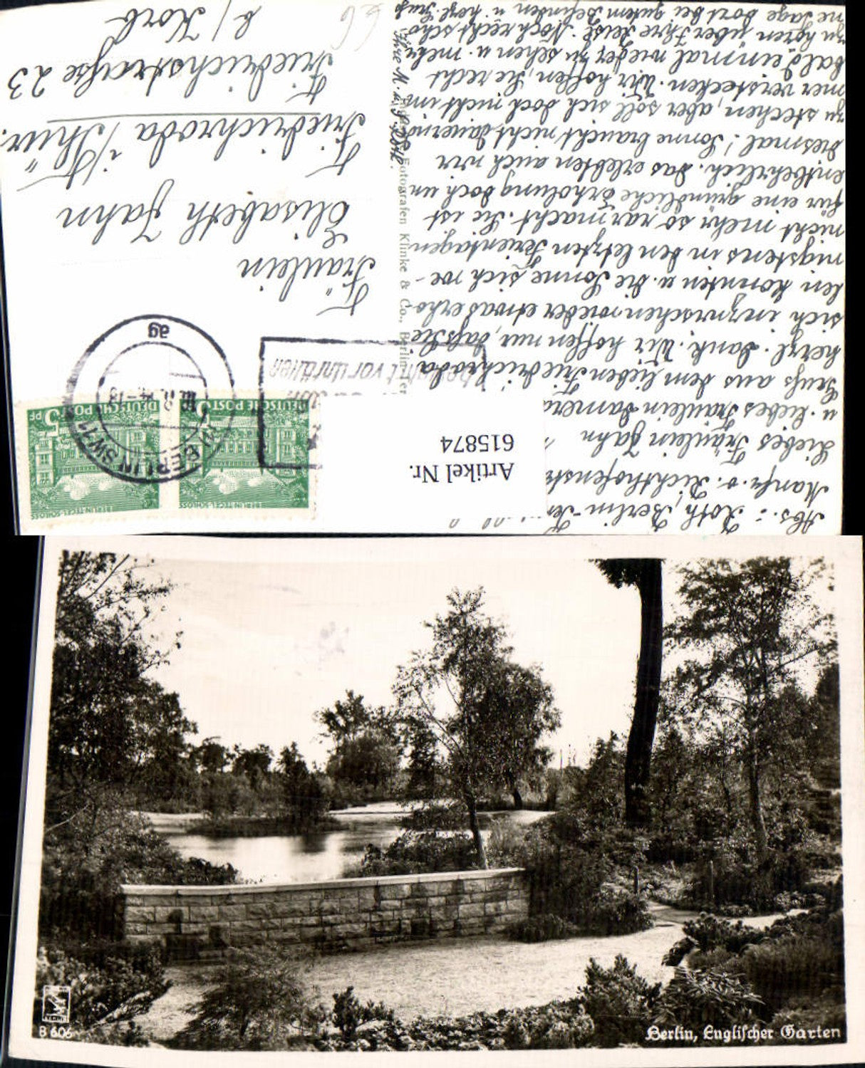 615874,Berlin Englischer Garten Park