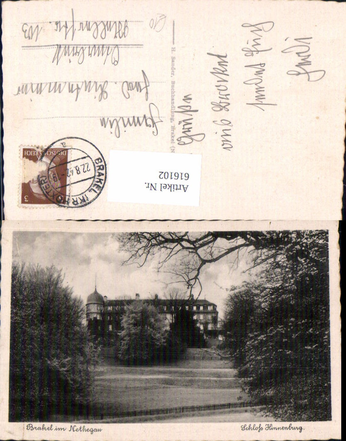 616102,Brakel i. Nethegau Schloss Hinnenburg