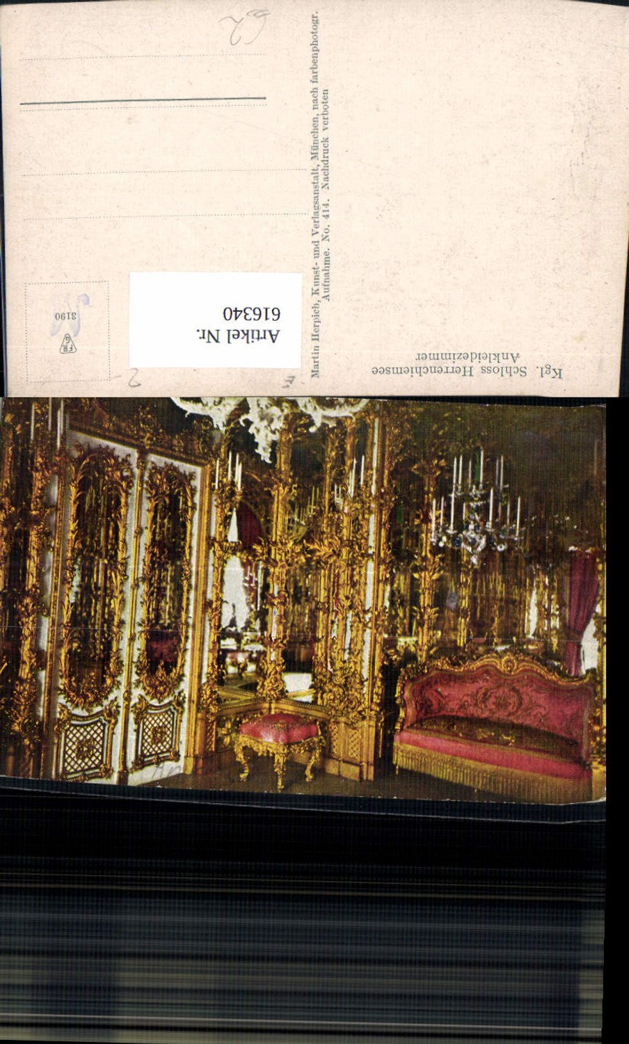 616340, Herrenchiemsee Palace dressing room, Chiemsee municipality