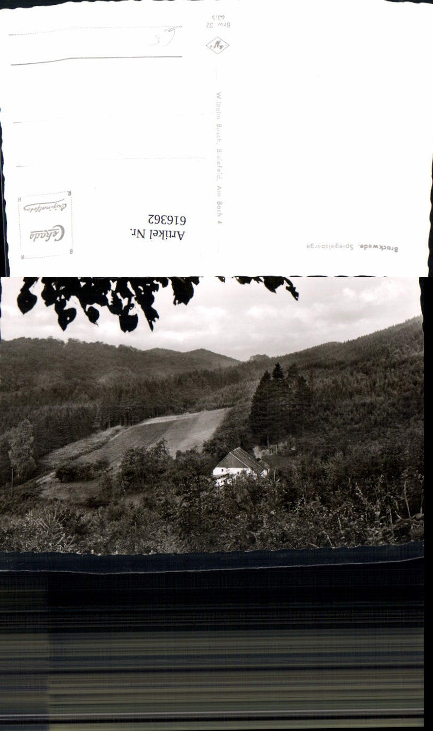 616362,Foto Ak Bielefeld Brackwede Spiegelsberge