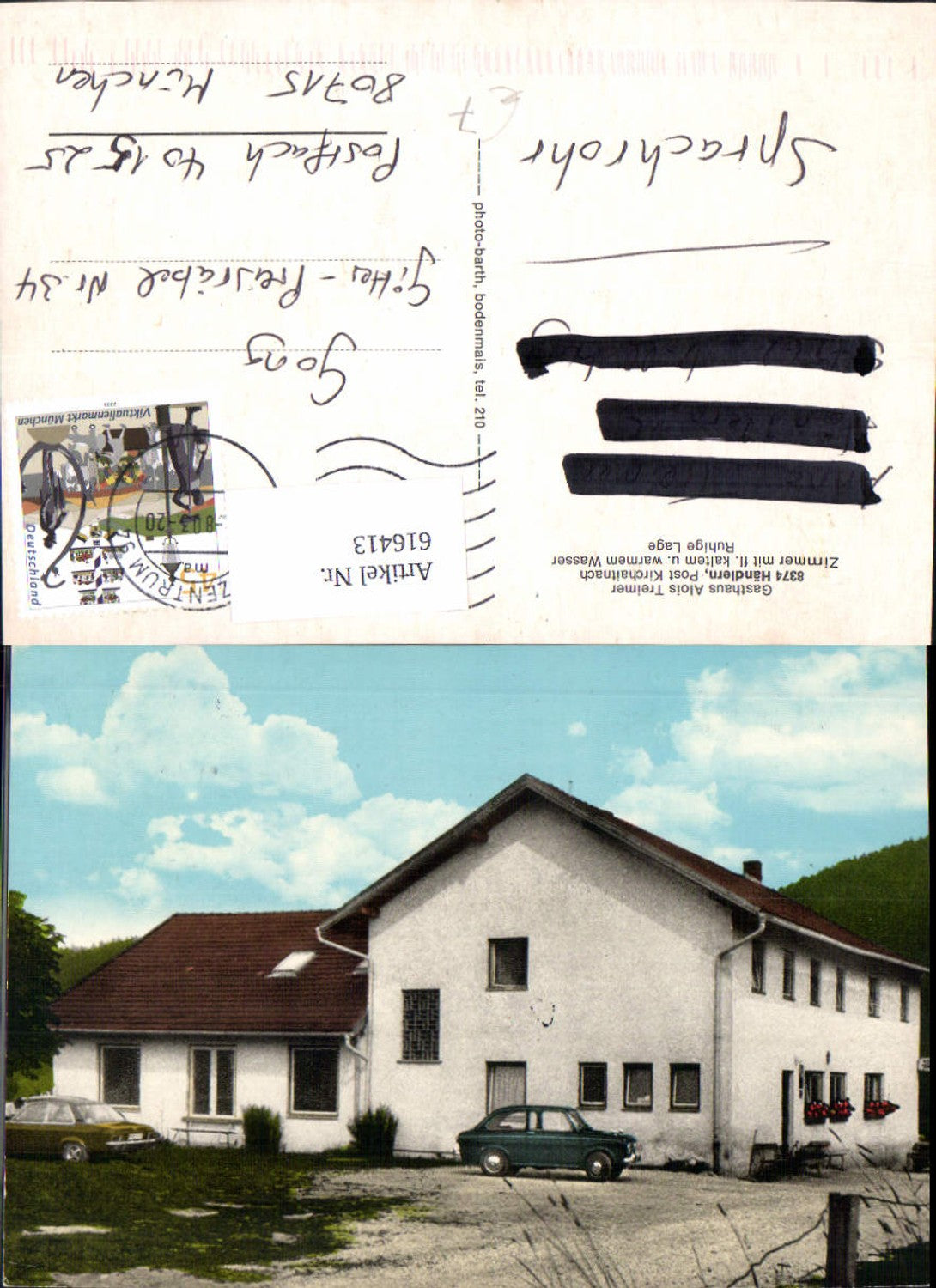 616413,Kollnburg Händlern Kirchaitnach Gasthaus Alois Treimer