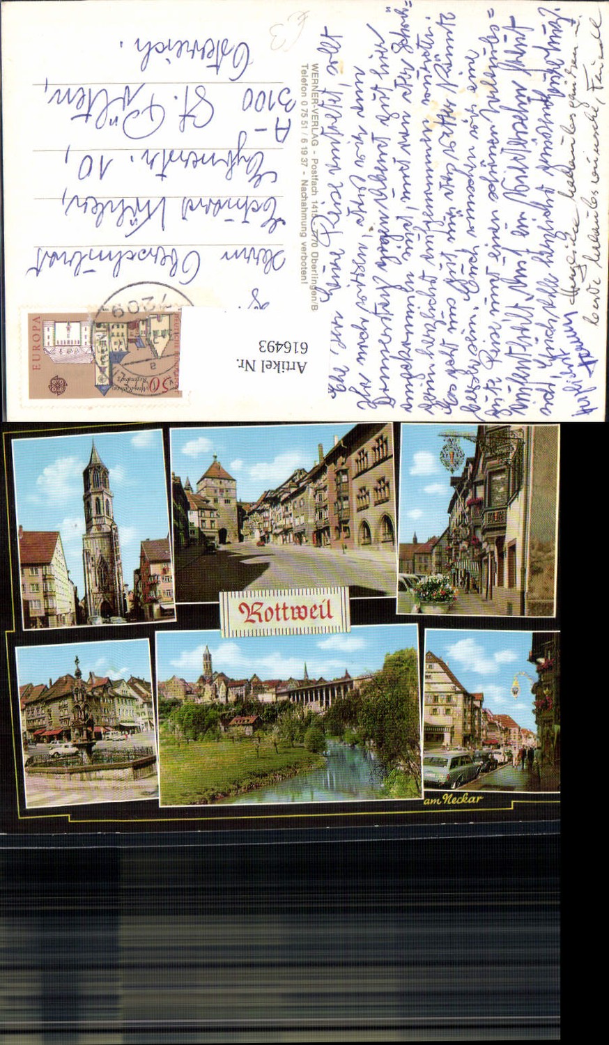 616493,Mehrbild Ak Rottweil a. Neckar Ansichten