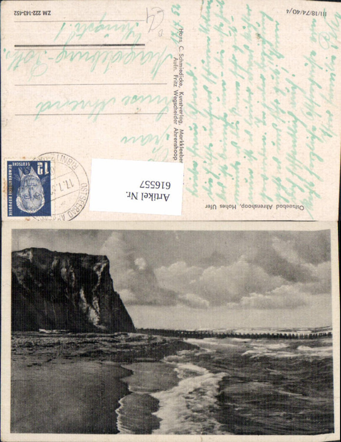 616557,Ostseebad Ahrenshoop Hohes Ufer Küste