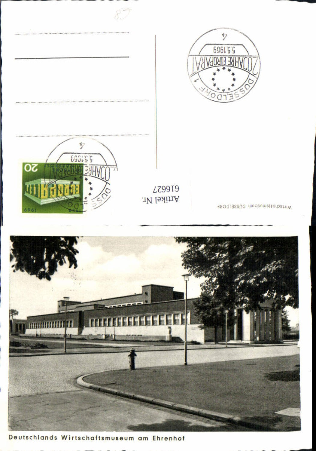 616627,Düsseldorf Wirtschaftsmuseum Museum am Ehrenhof