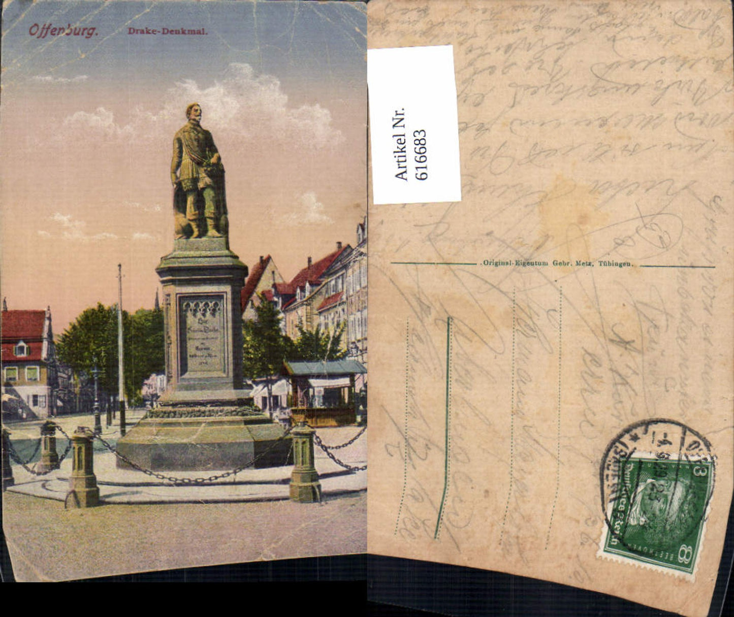 616683,Offenburg Drake-Denkmal
