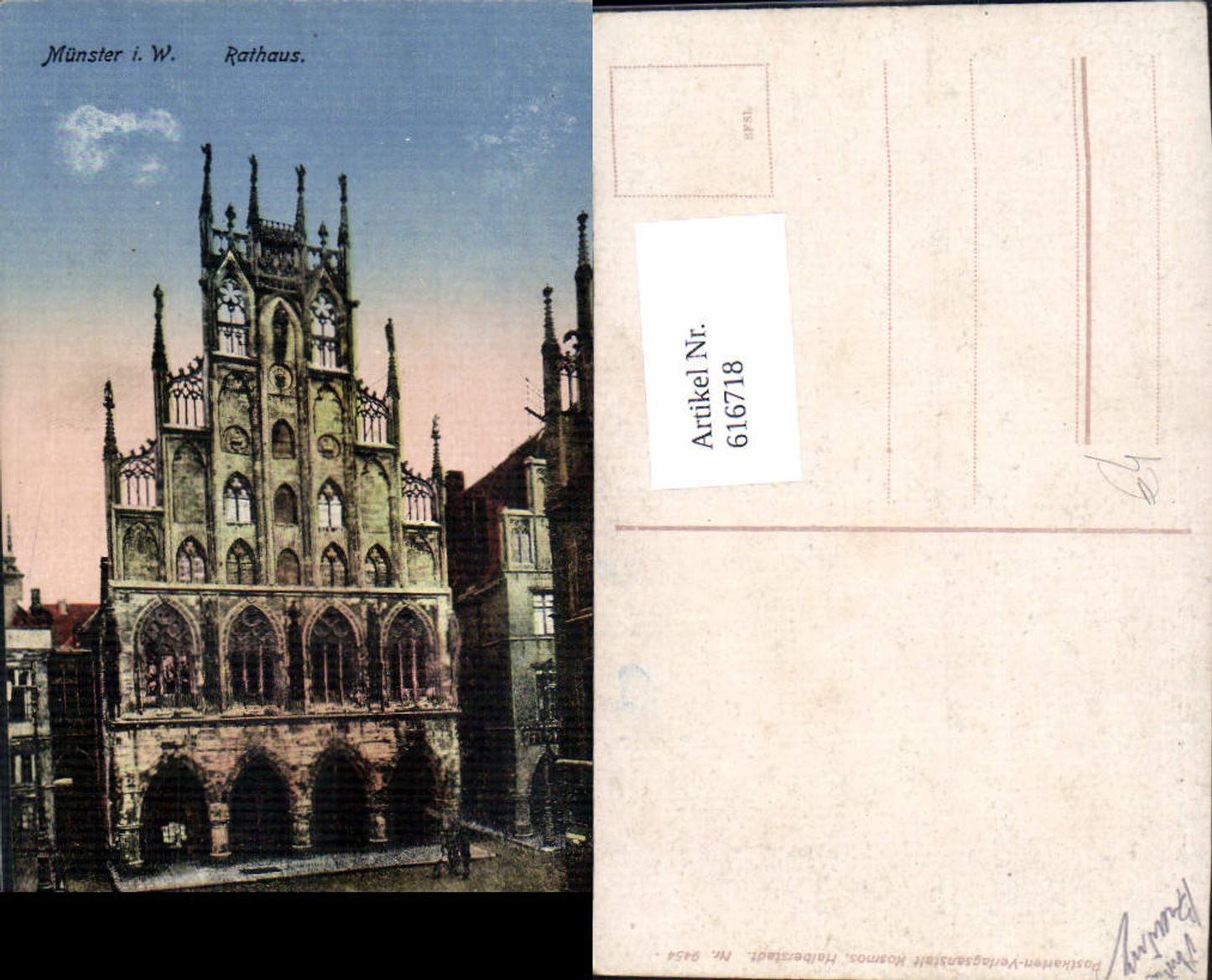 616718,Münster i. Westfalen Rathaus
