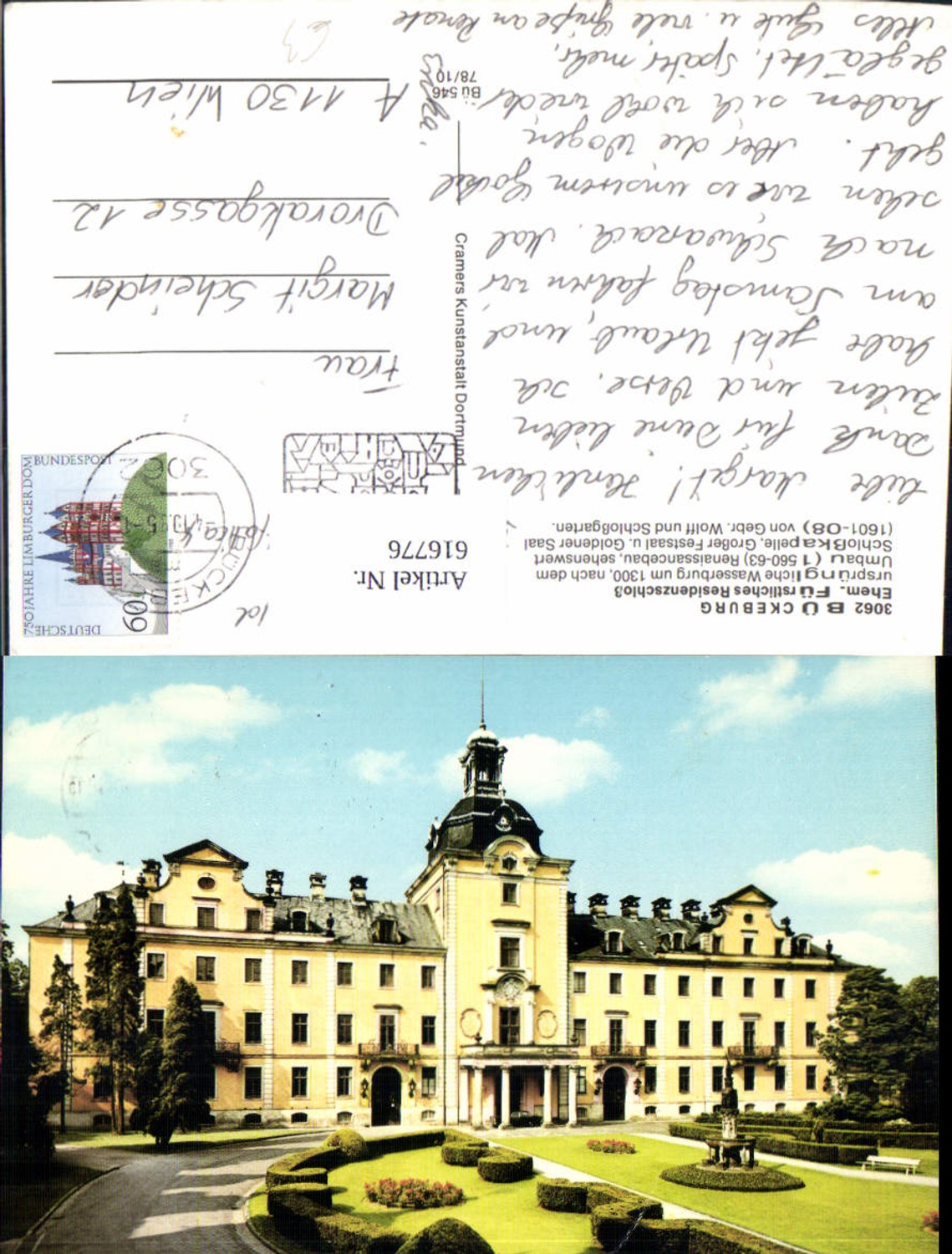 616776,Bückeburg Ansicht Schloss Brückeburg