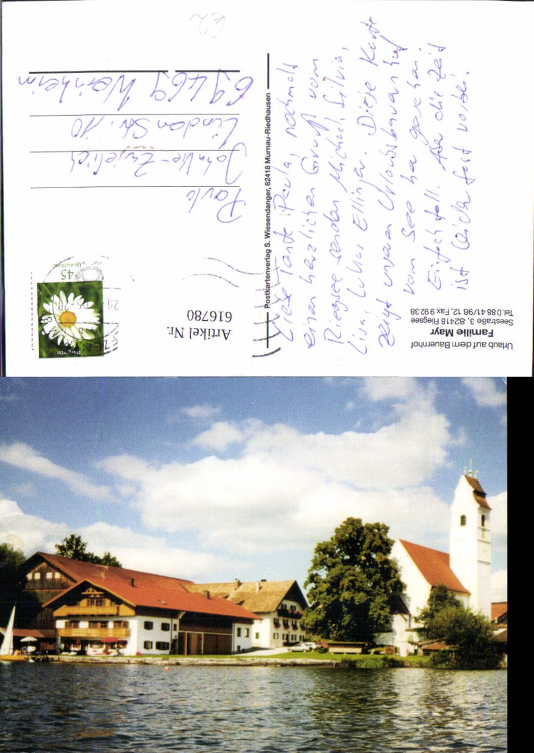 616780,Riegsee Bauernhof Familie Mayr