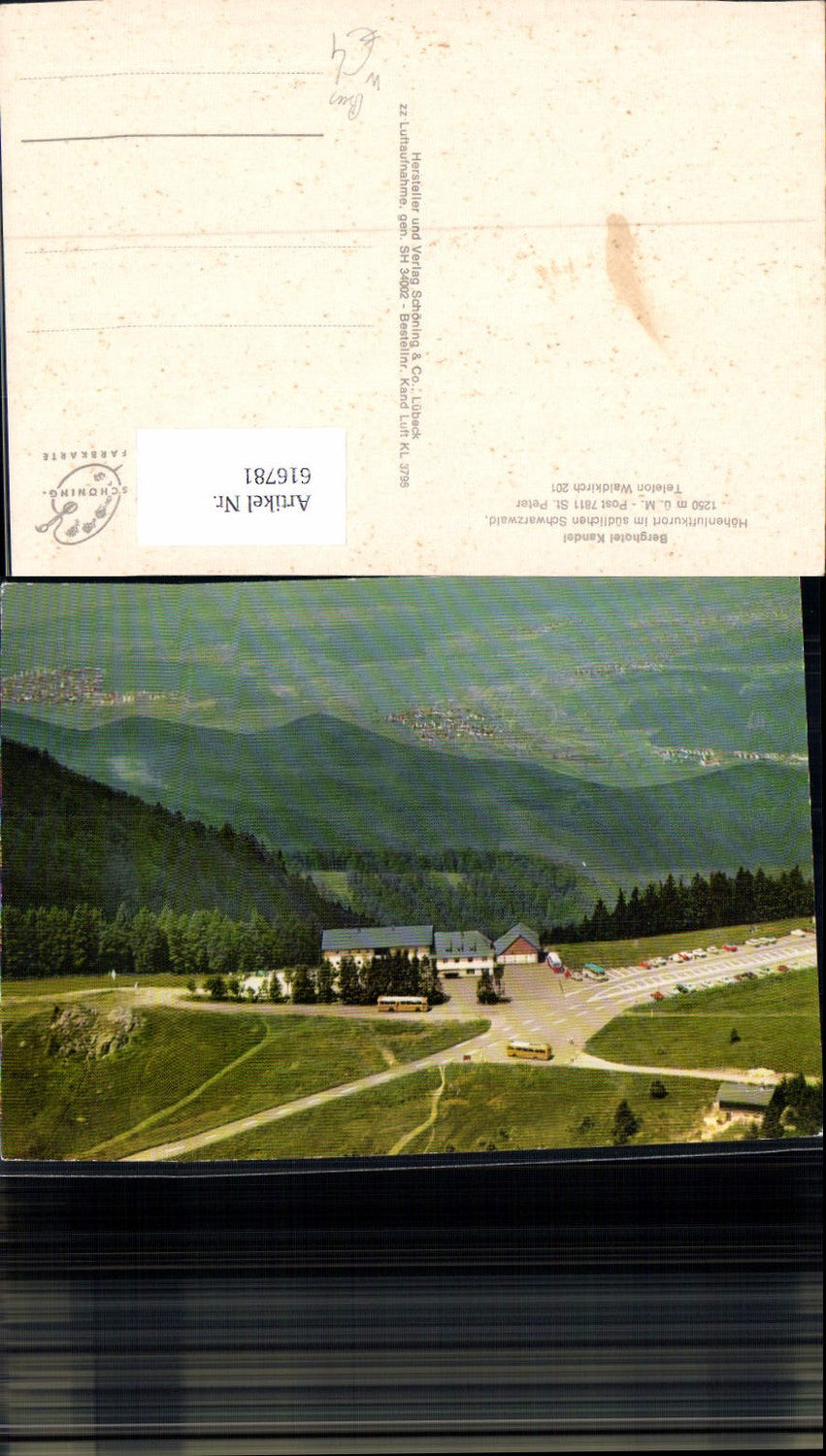616781,St Peter Schwarzwald Berghotel Kandel Bus Autobus
