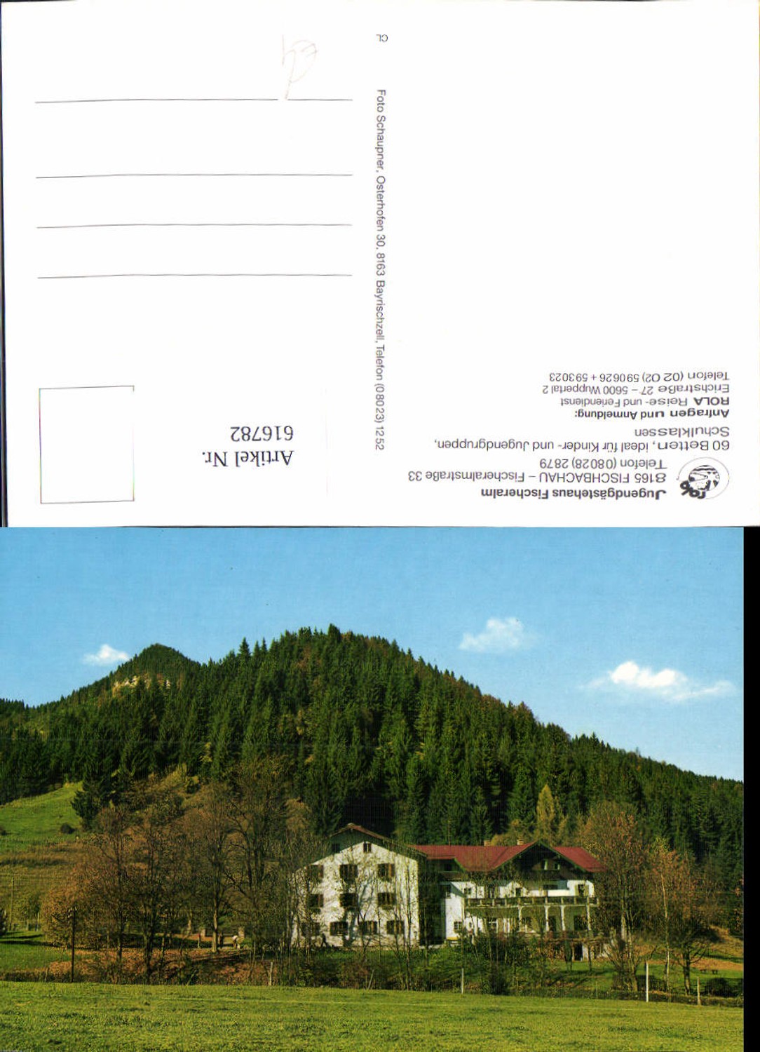 616782,Fischbachau Jugendgästehaus Fischeralm