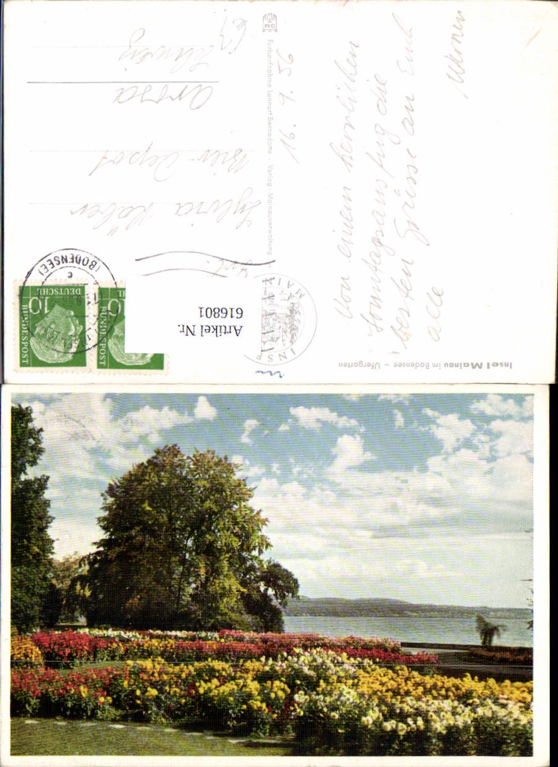 616801,Insel Mainau a. Bodensee Ufergarten Blumen Litzelstetten Konstanz