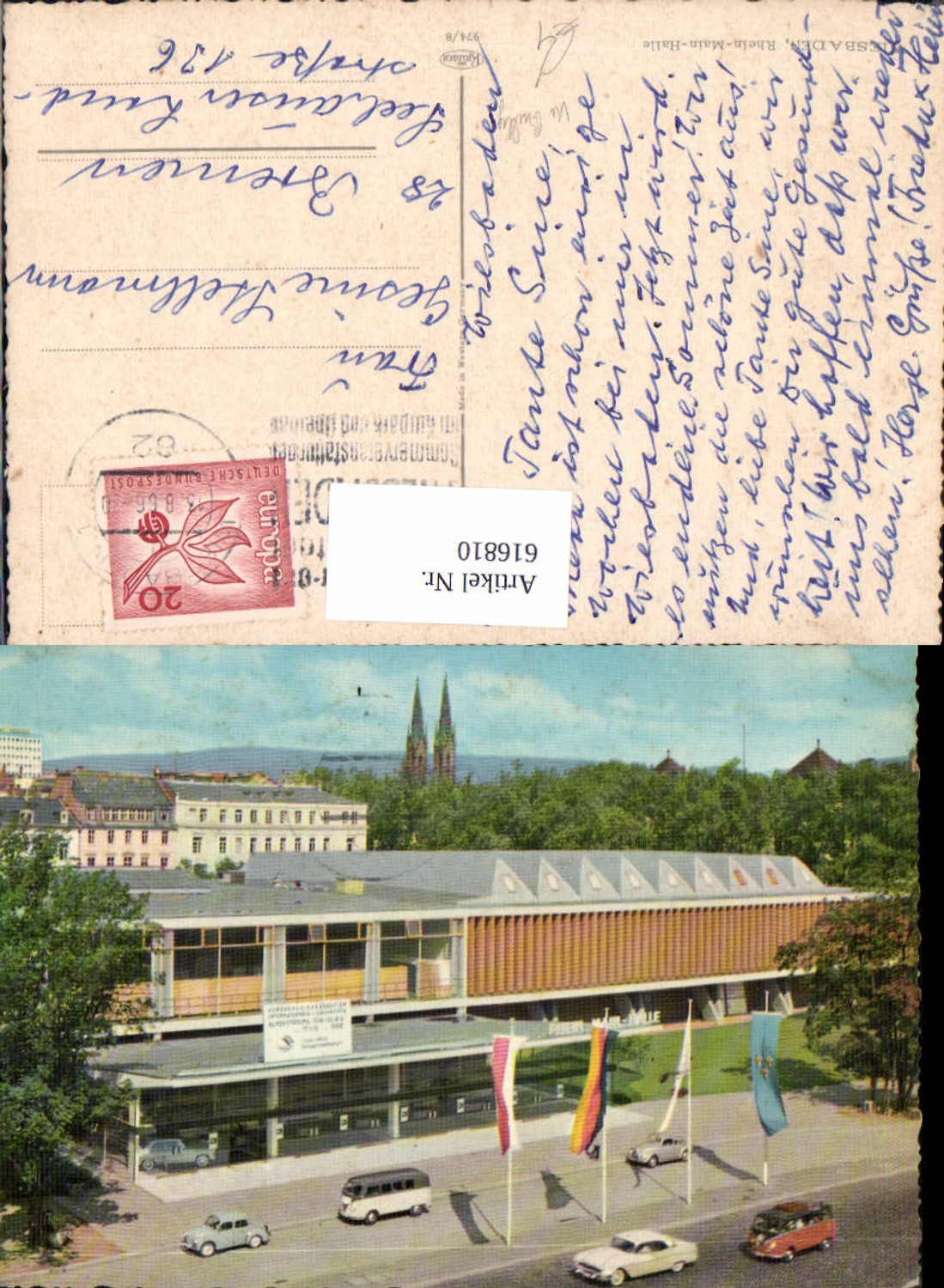 616810,Wiesbaden Rhein-Main-Halle VW Bully Auto