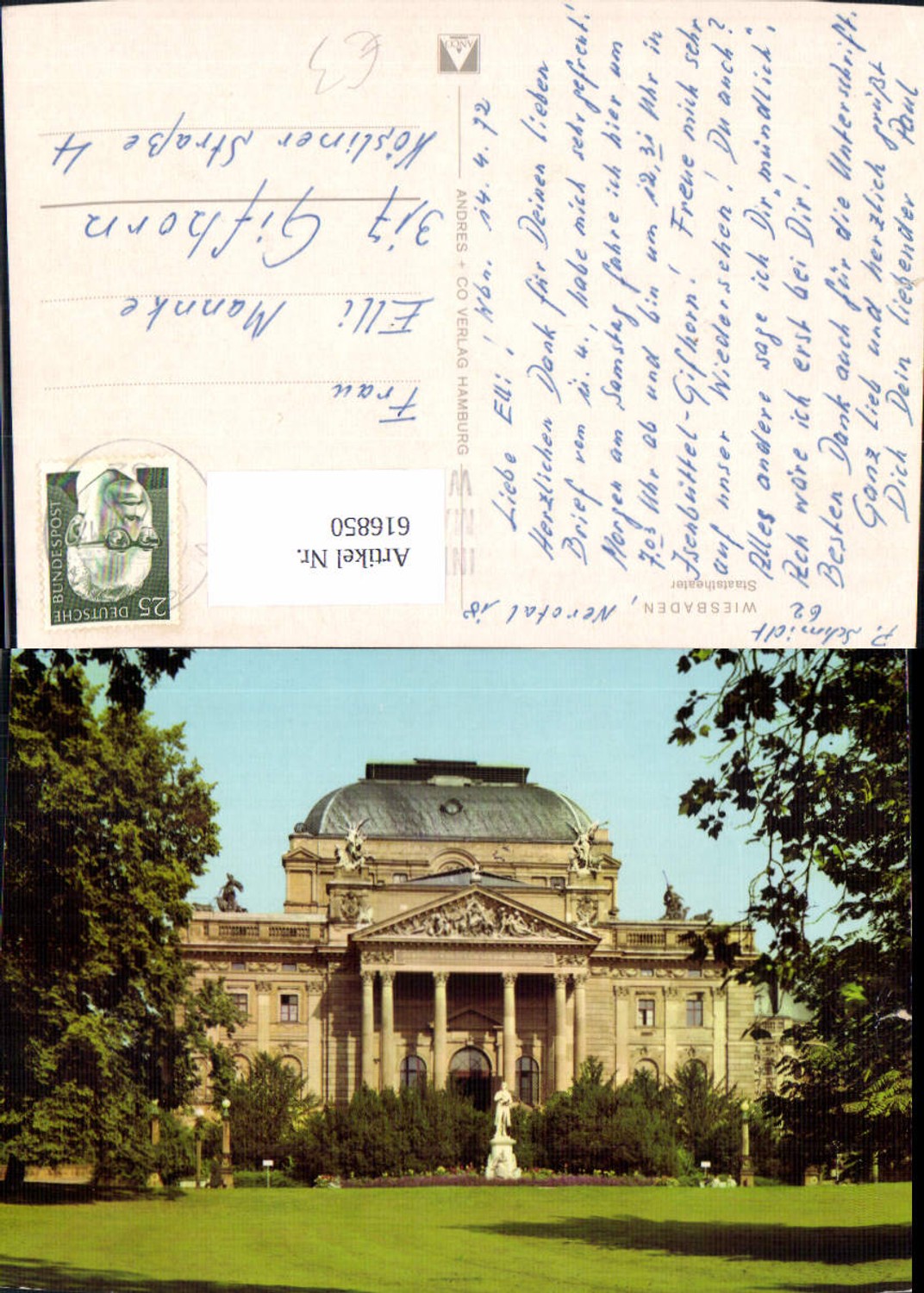 616850,Wiesbaden Staatstheater Theater