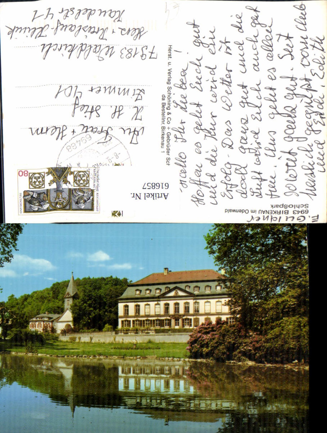 616857,Birkenau i. Odenwald Schlosspark