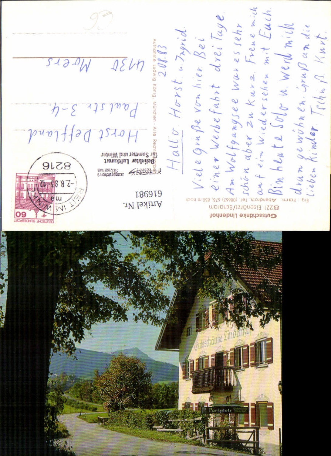 616981, Iron Doctor Siegsdorf Scharam Gutsschänke Lindenhof