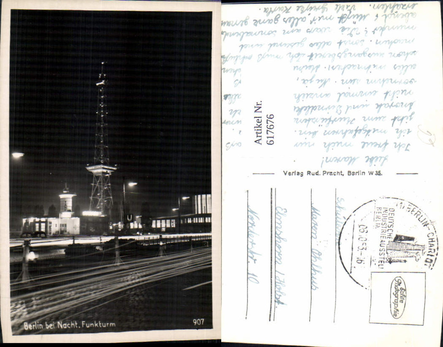 617676,Berlin b. Nacht Funkturm
