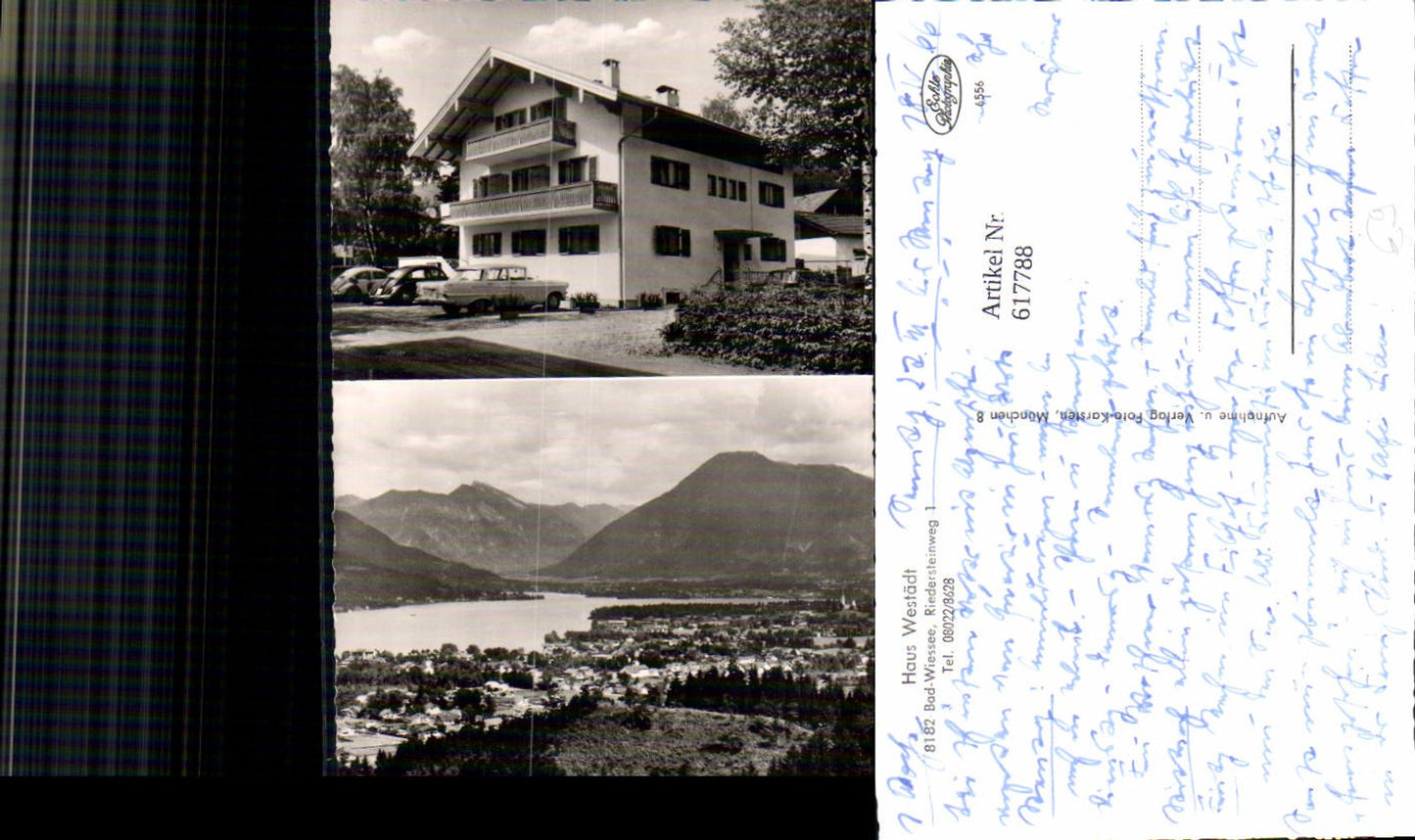 617788,Bad Wiessee Pension Haus Westädt VW Oldtimer