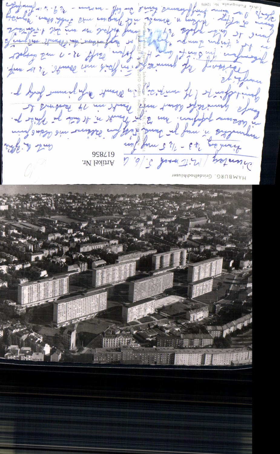 617856,Foto Ak Hamburg Grindelhochhäuser Hochhäuser