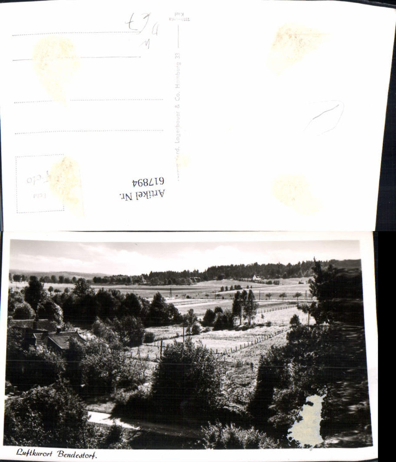 617894,Foto Ak Bendestorf Ansicht