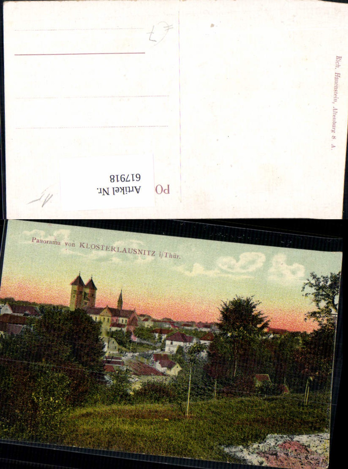 617918,Panorama v. Bad Klosterlausnitz Ansicht