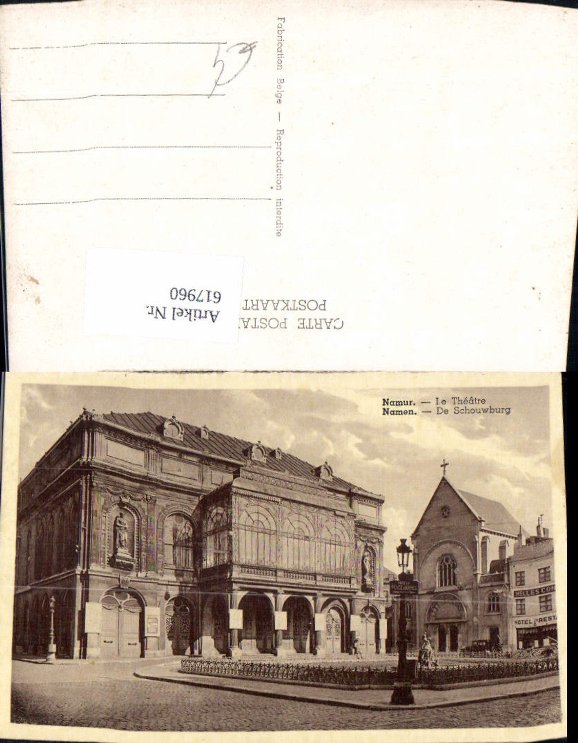 617960,Namur Namen Le Theatre De Schouwburg Belgium