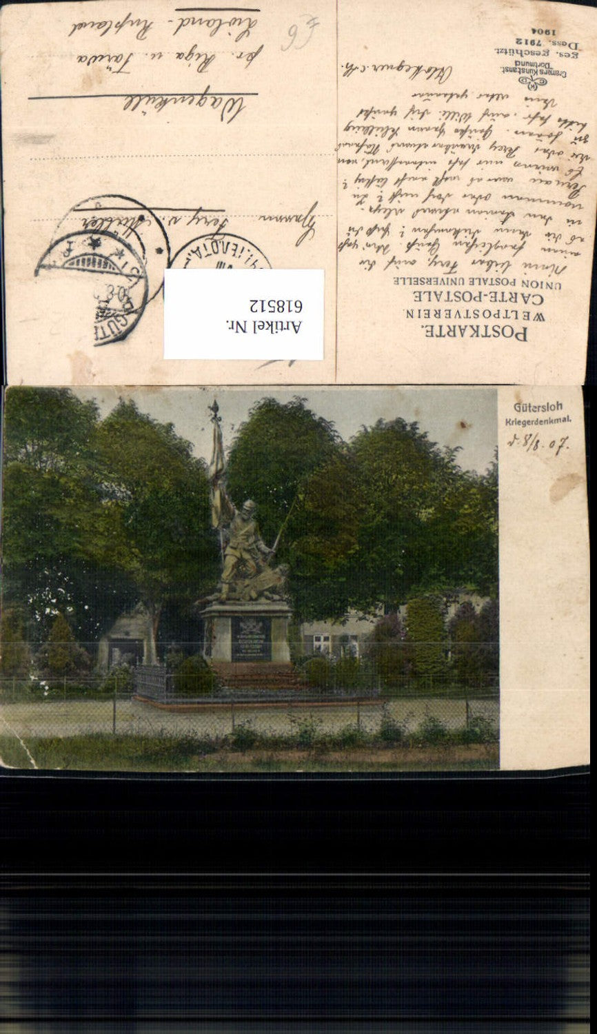 618512,Gütersloh Kriegerdenkmal