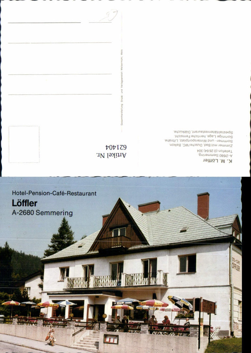 621404,Semmering Gasthaus Löffler