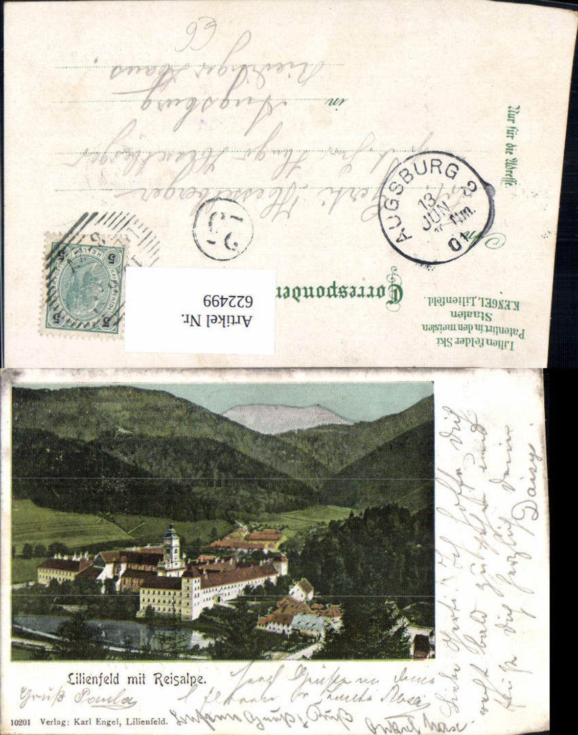 622499,Lilienfeld m. Reisalpe Stift