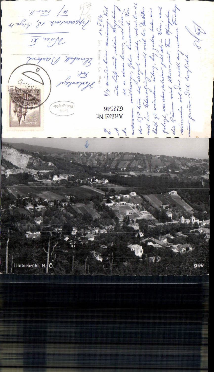 622546,Foto Ak Hinterbrühl Totale