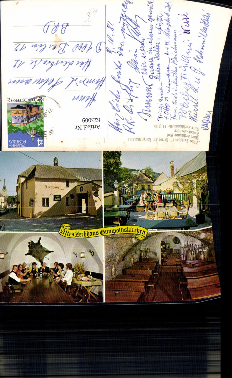 623009,Mehrbild Ak Altes Zechhaus Gumpoldskirchen Wein