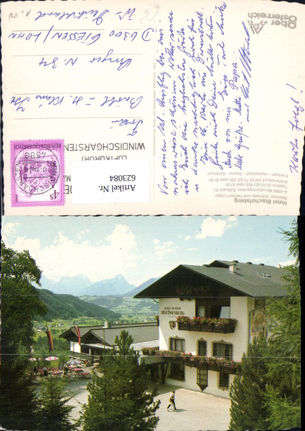 623084,Windischgarsten Hotel Bischofsberg