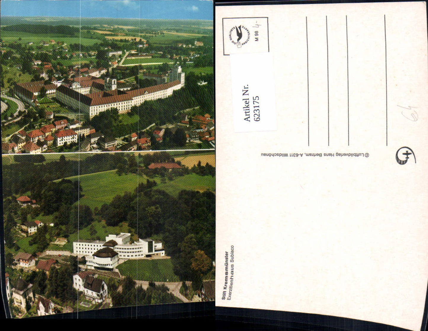 623175,Mehrbild Ak Stift Kremsmünster Exerzitienhaus Subiaco