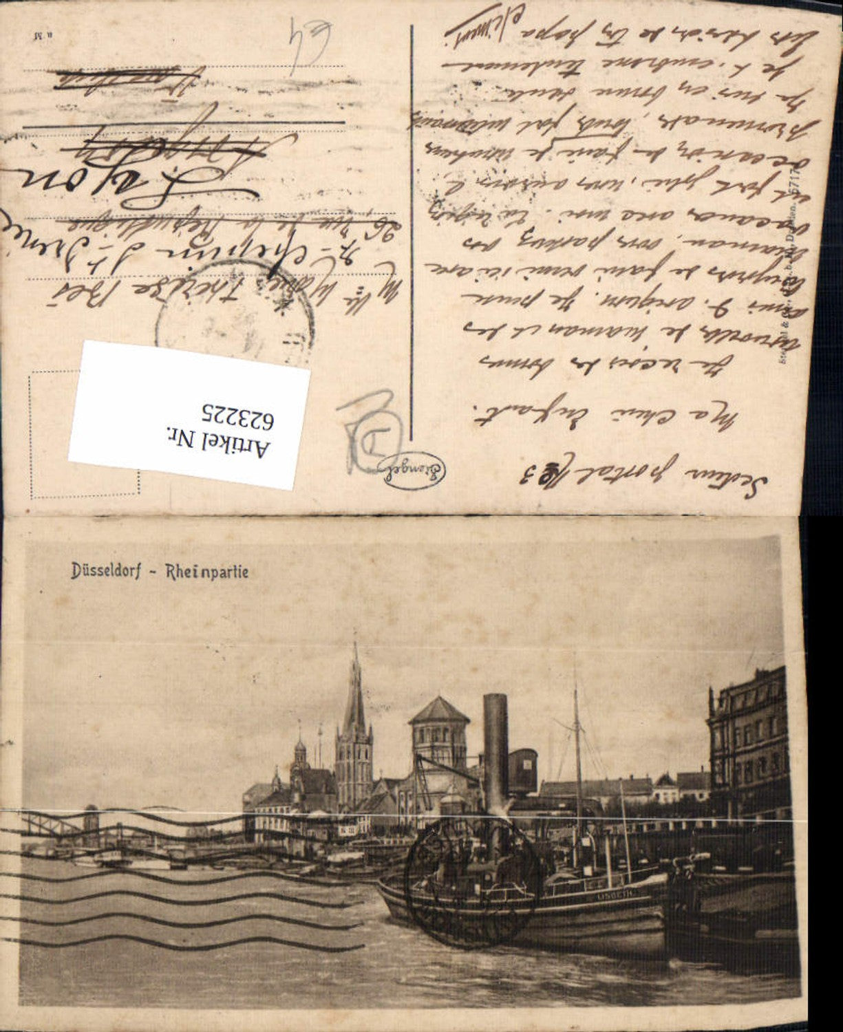 623225,Düsseldorf Rheinpartie Schiff Dampfer Lisbeth