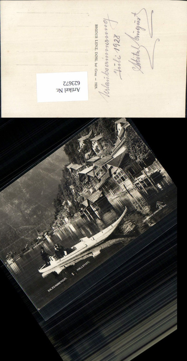 623672,Hallstatt im Salzkammergut Boot