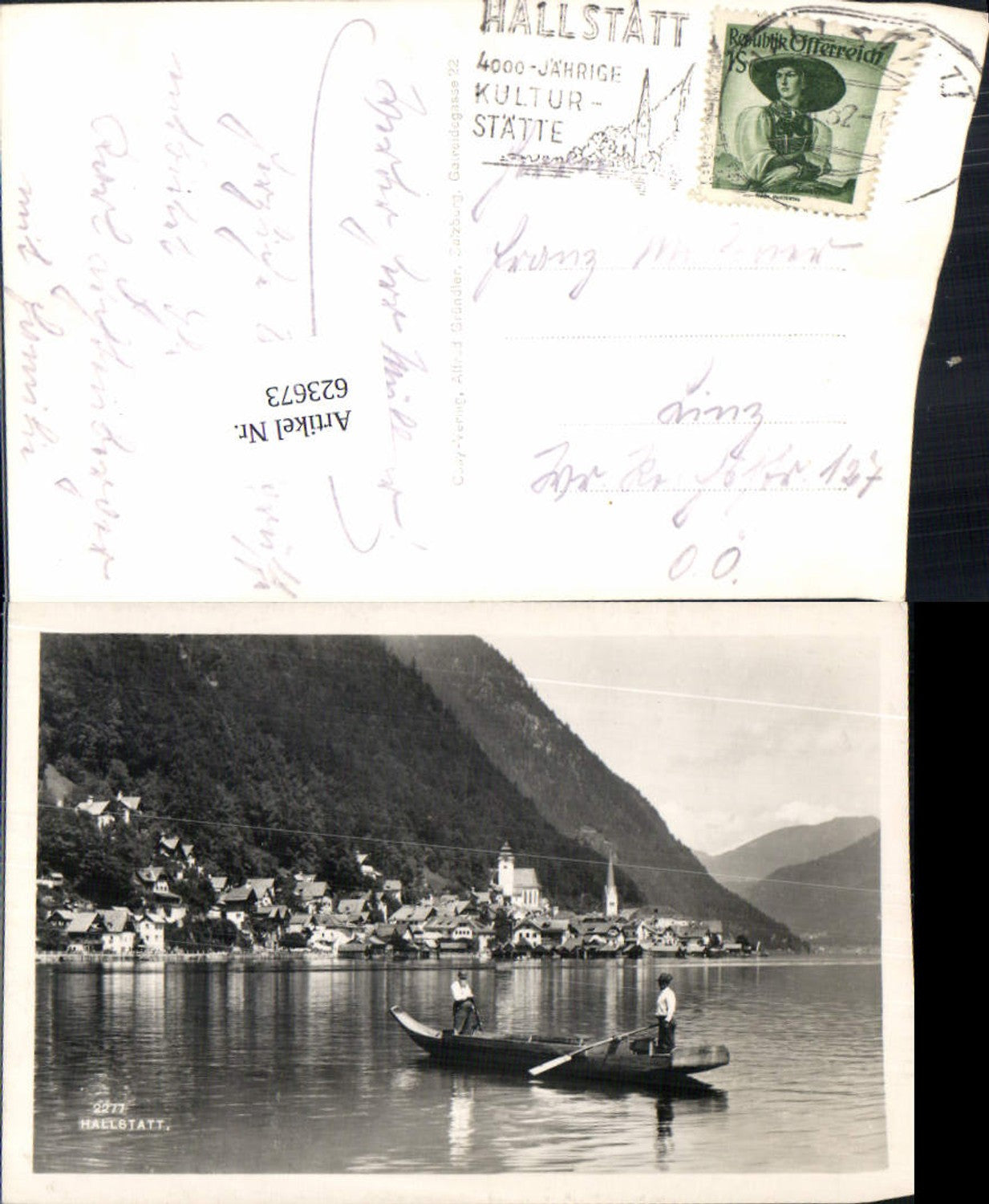 623673,Hallstatt am Hallstättersee Boot