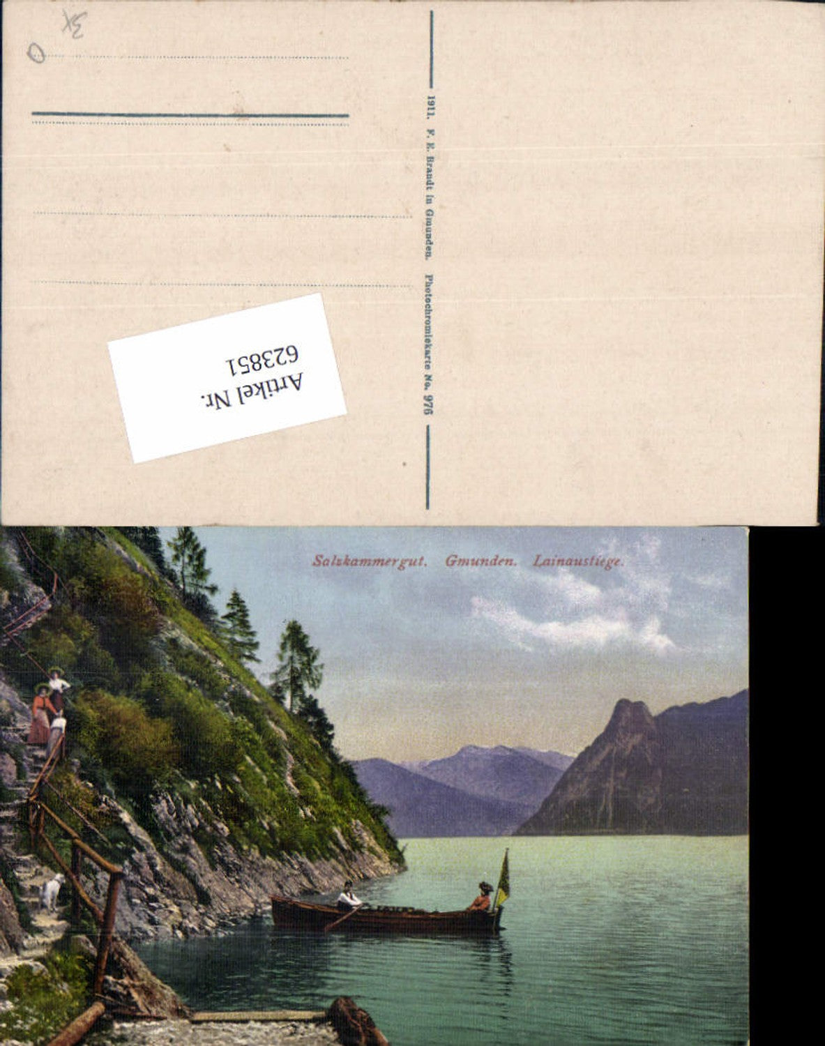 623851,Gmunden am Traunsee Lainaustiege Boot pub Brandt 976