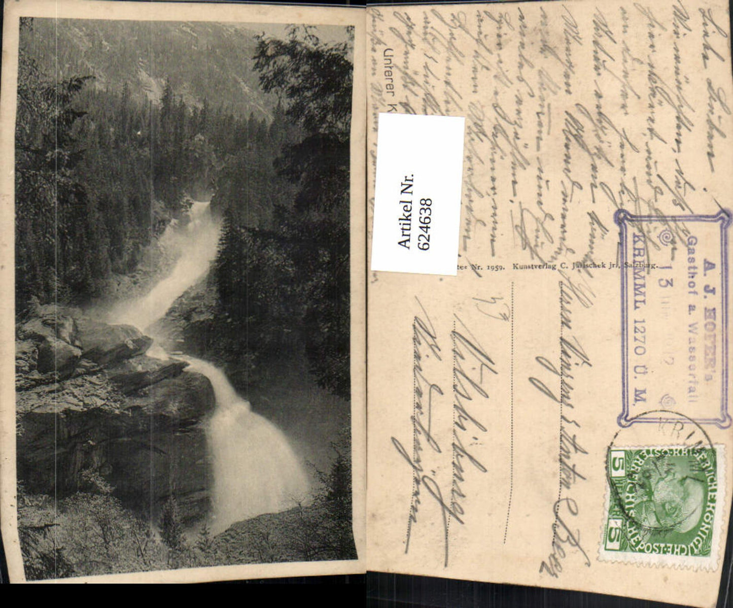 624638,Krimml Wasserfall