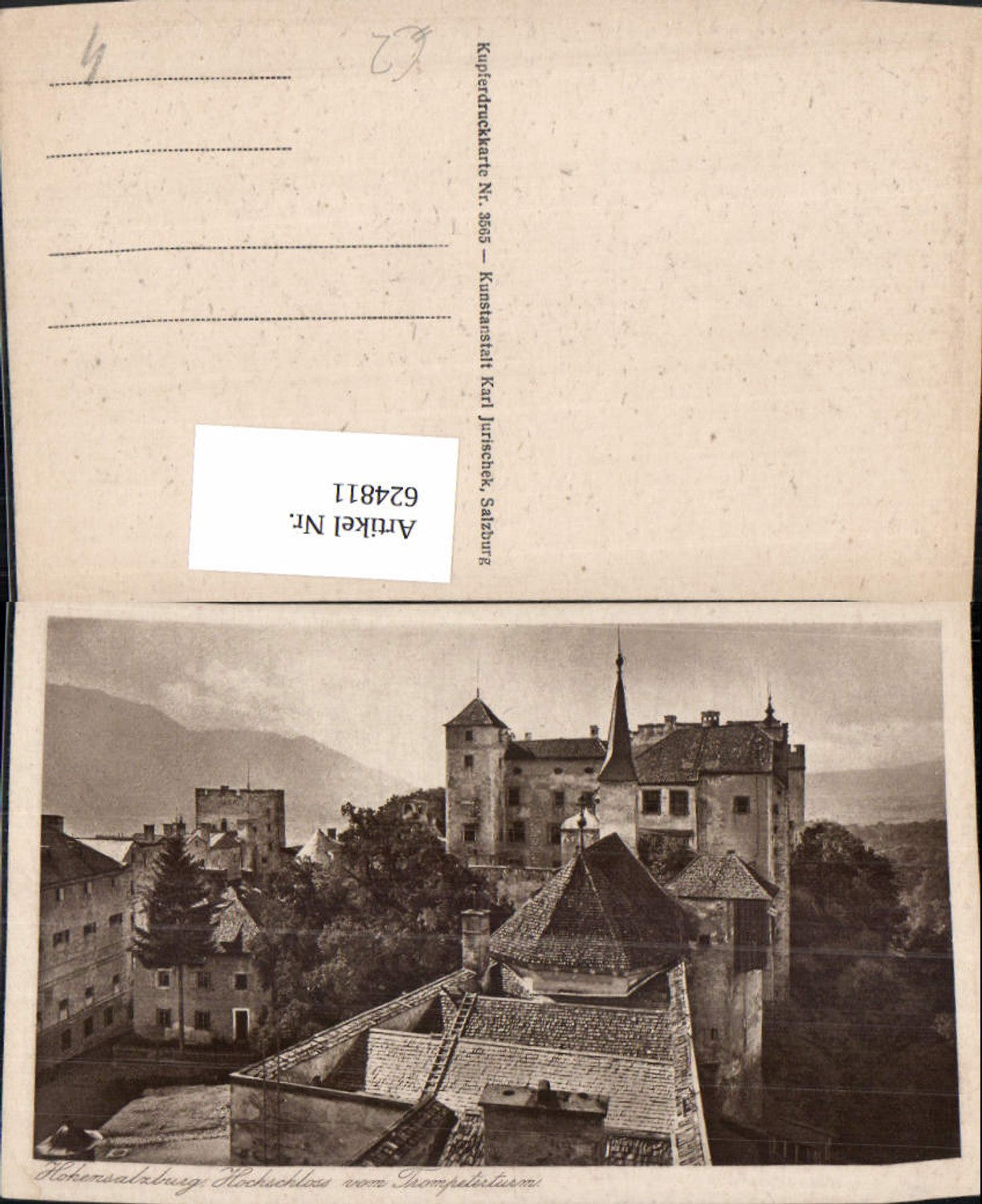624811, Salzburg Hohensalzburg Fortress High Castle v. Trumpeter Tower