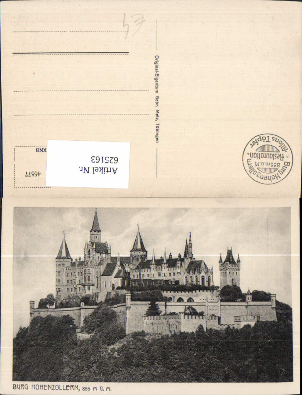 625163,Burg Hohenzollern Bisingen